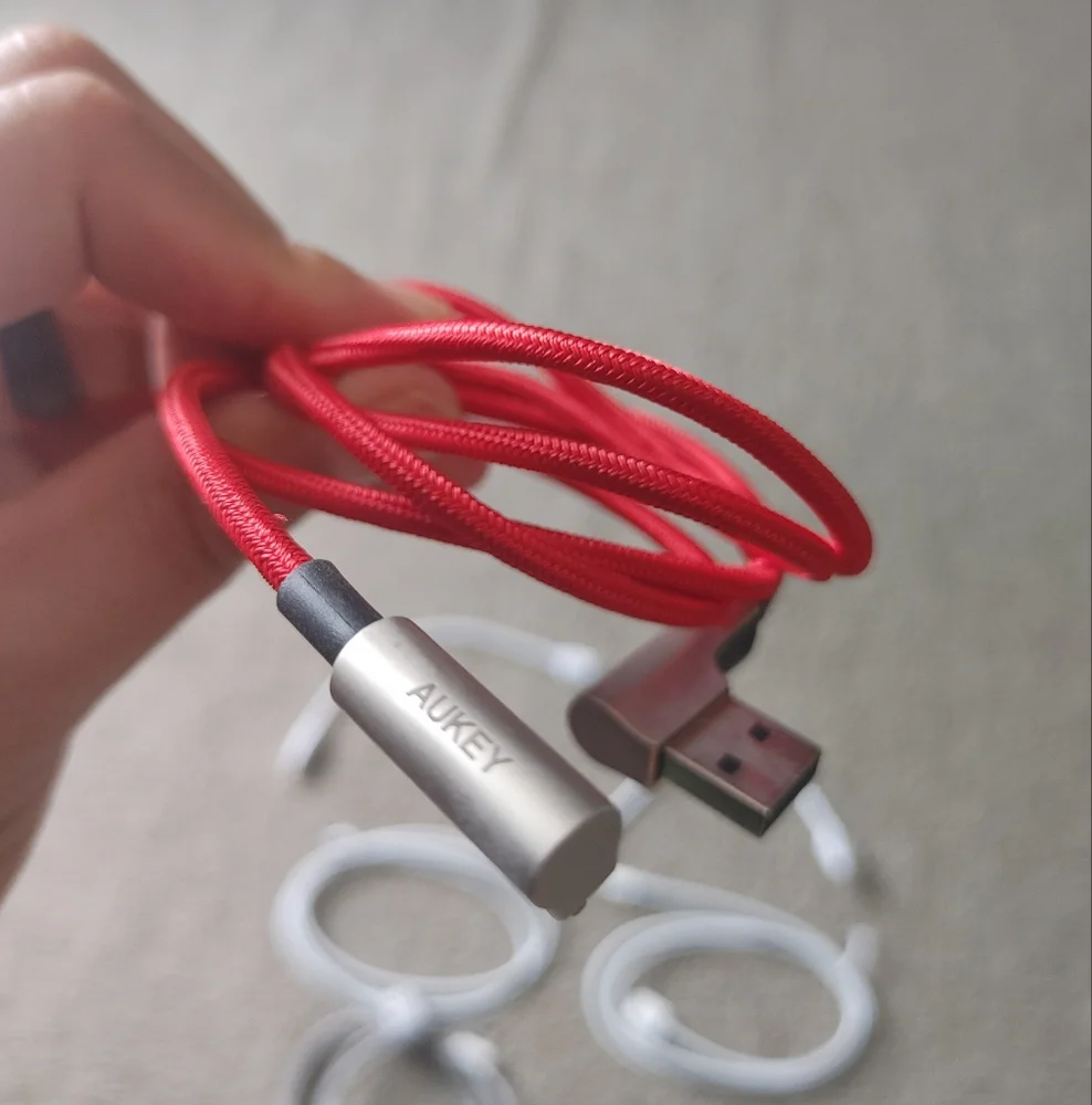 Miscellaneous USB To Lightning Charging And Data Cable Set - White, Gray, Red